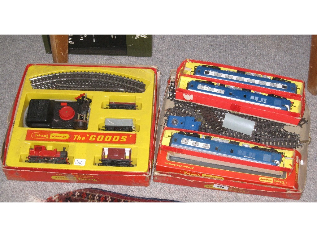 Appraisal: Lot comprising Hornby train sets