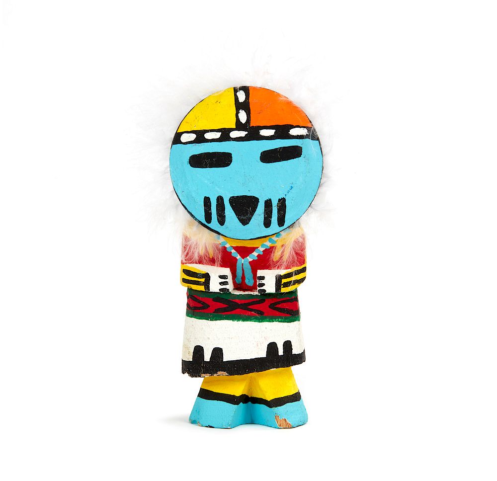 Appraisal: Rt Sun Kachina Tawa by Leroy Pooley Rt Sun Kachina