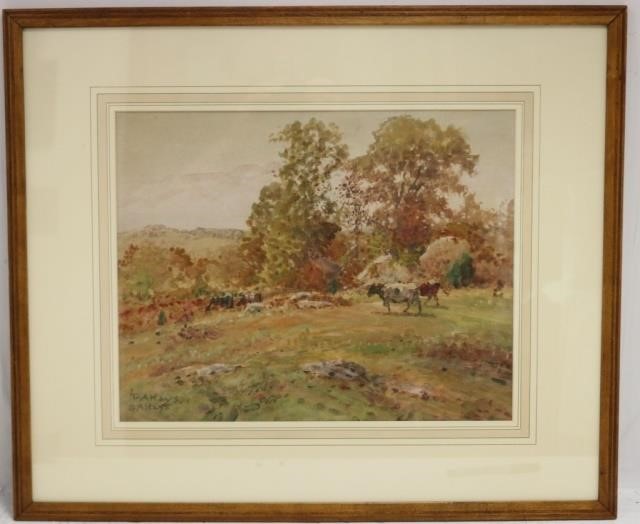 Appraisal: GEORGE A HAYS - RI MA NH WATERCOLORON PAPER TITLED