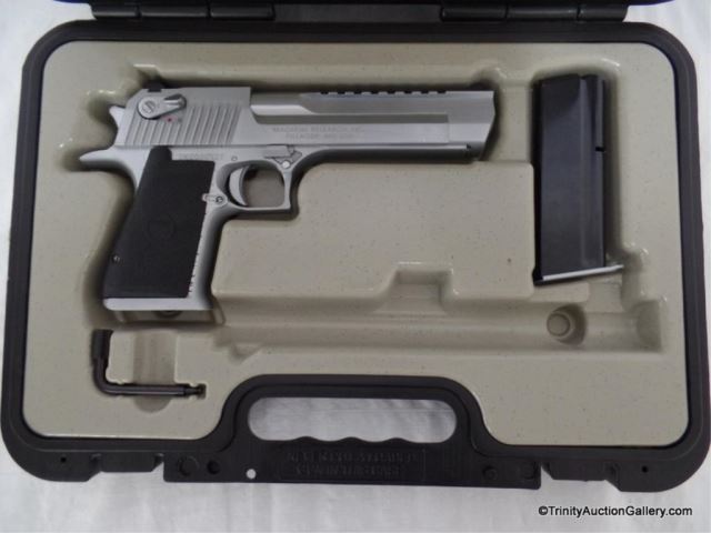 Appraisal: Desert Eagle AE Cal Brushed Chrome Pistol This is for