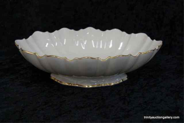 Appraisal: Lenox Ivory China Footed Vegetable BowlFrom an estate is a