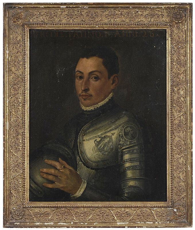 Appraisal: Spanish School Portrait late th early th century Portrait of