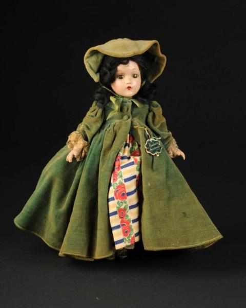 Appraisal: Madame Alexander Scarlett O Hara Composition Doll Description American Ca