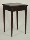 Appraisal: LAMP STAND - th C Continental mahogany top lamp stand