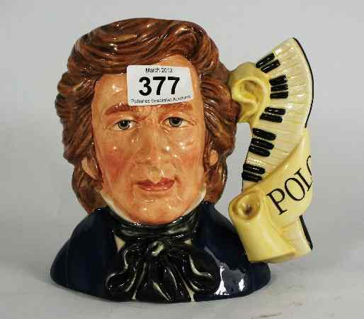 Appraisal: Royal Doulton Large Character Jug from the Composers Series Chopin