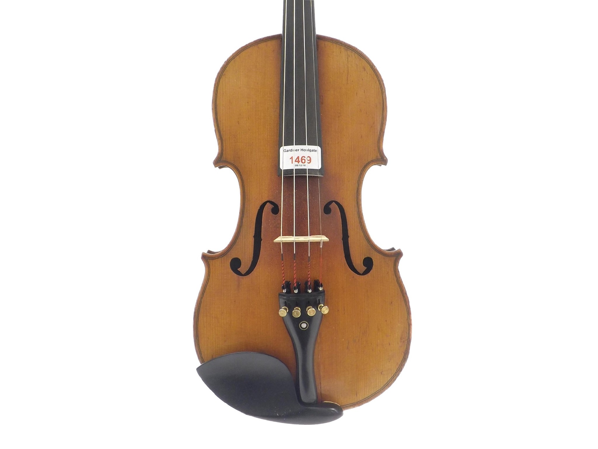 Appraisal: French J T L violin circa cm