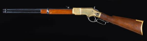 Appraisal: A miniature Winchester Model rifle by Tom P Weston The