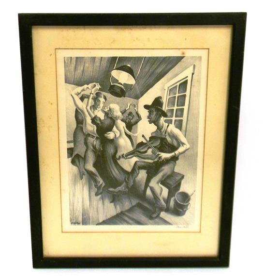 Appraisal: Thomas Hart Benton American - I Got a Gal on