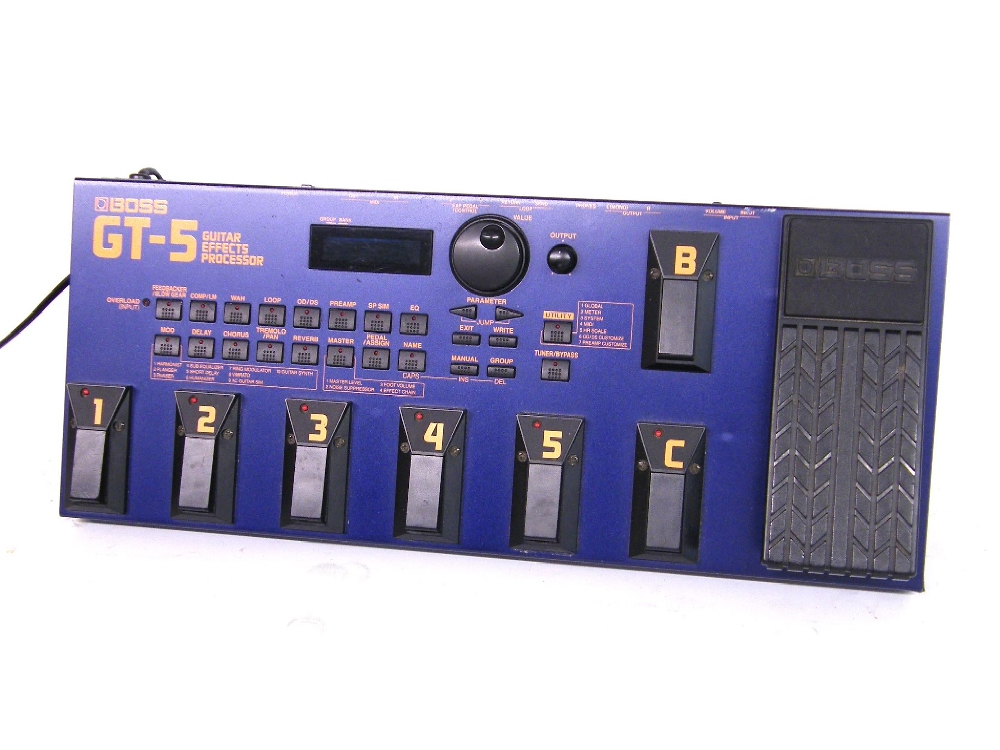 Appraisal: Boss GT- multi guitar effects processor with manual