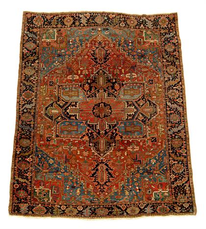 Appraisal: Heriz carpet northwest persia circa ft in x ft in