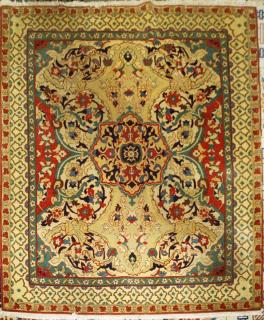 Appraisal: late th c Persian main carpet ' x ' late