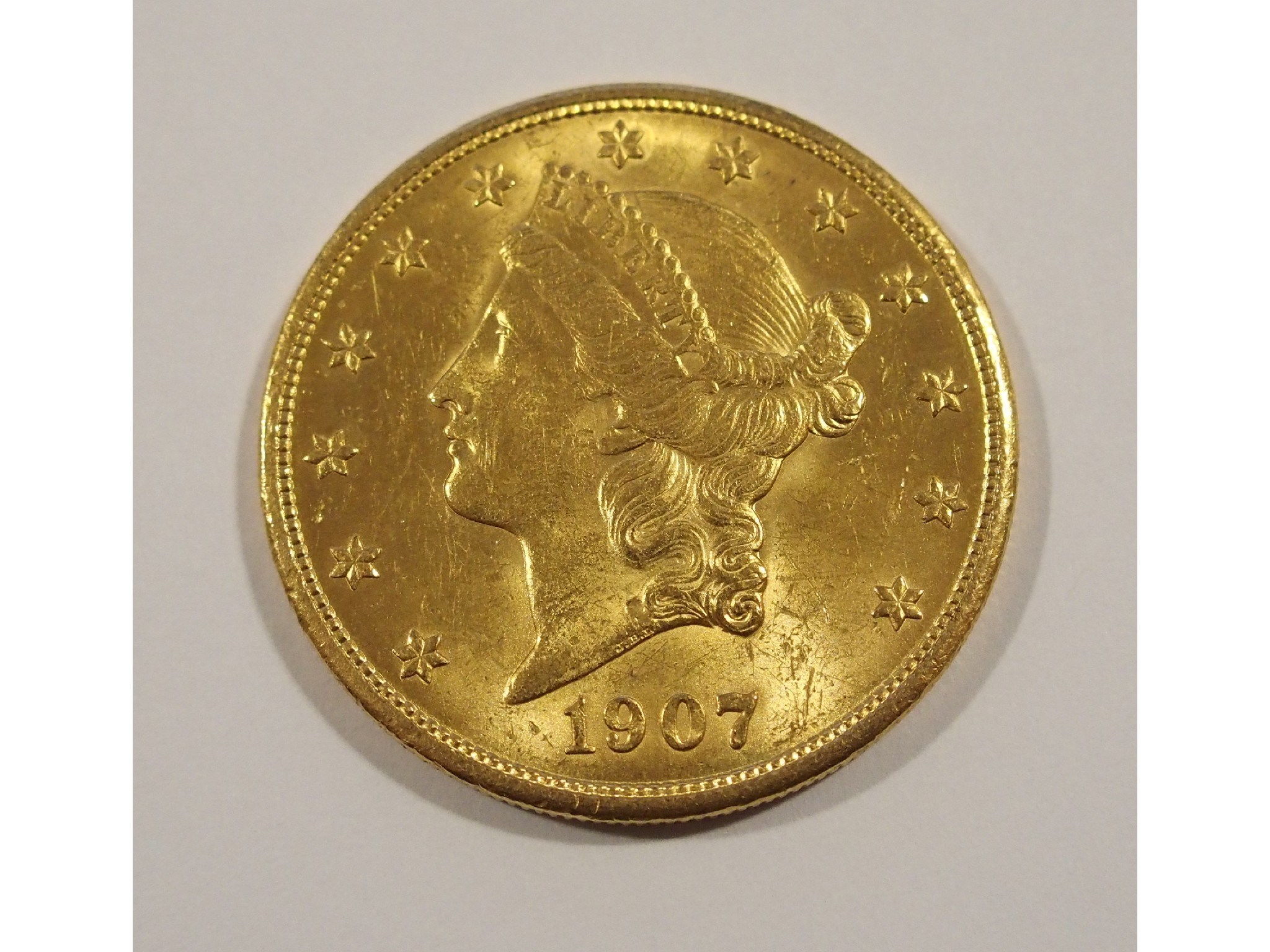 Appraisal: USA twenty dollar gold coinREV double eagle OBV Liberty Head