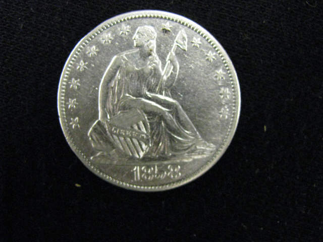 Appraisal: -O Seated Liberty Half Dollar extra fine