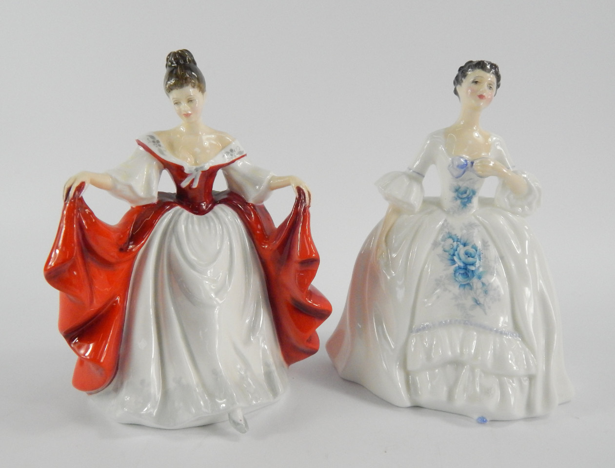 Appraisal: Two Royal Doulton figures of Sara HN and Kelly HN