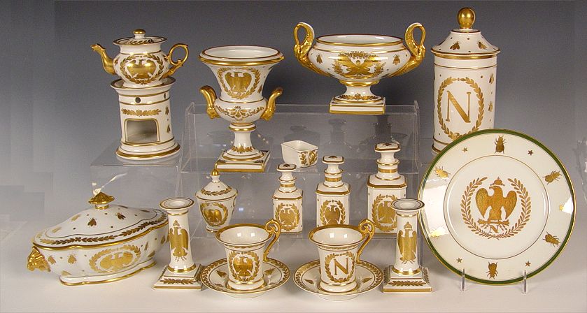 Appraisal: CHARLES PILLIVUYT MEHUN and LIMOGES FRENCH PORCELAIN TABLE WARE DECORATED