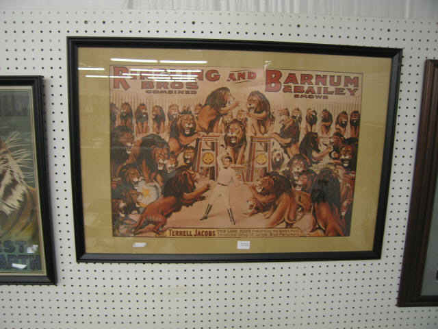 Appraisal: Ringling Barnum Bailey Circus Print