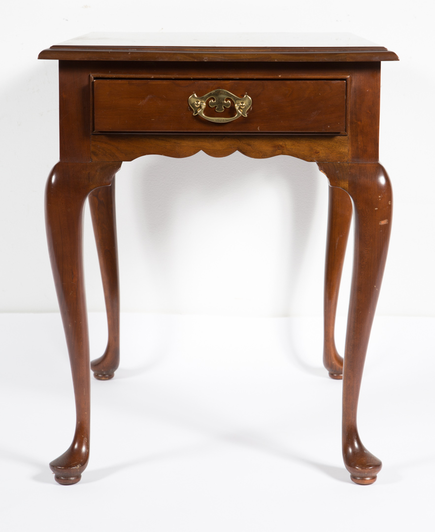 Appraisal: L J G Stickley end table Undernumber