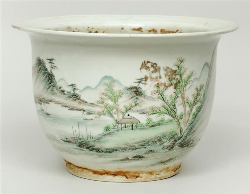 Appraisal: Chinese Porcelain Jardini re x in Estimate -