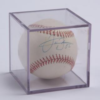 Appraisal: Frank Thomas autographed baseball Two-time American League MVP Frank The