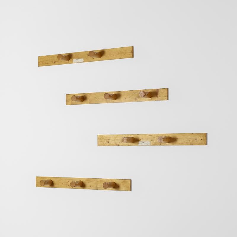 Appraisal: Charlotte Perriand wall hooks from Les Arcs Savoie set of