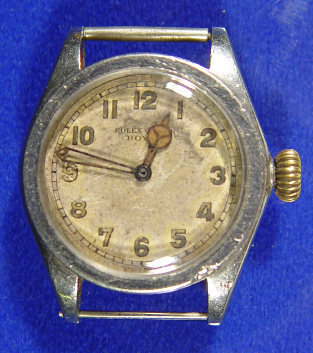 Appraisal: Rolex Oyster 'Royal' gentlemans wristwatch with luminous hand numbered to