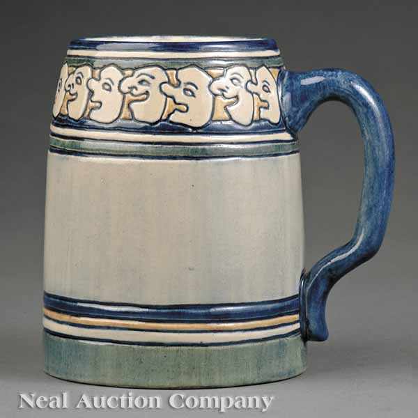 Appraisal: A Newcomb College Art Pottery High Glaze Mug decorated by