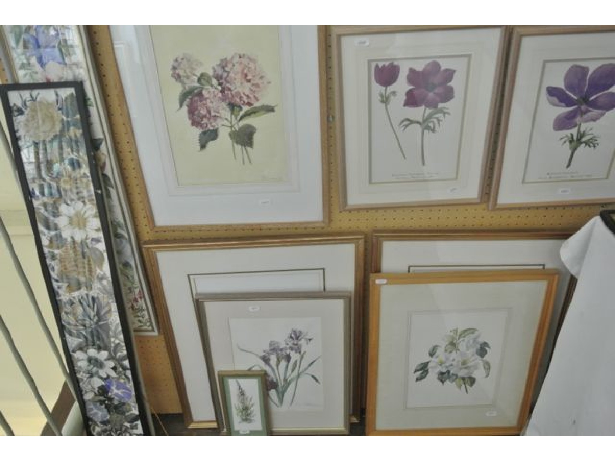 Appraisal: A collection of pictures and prints relating to floral subjects