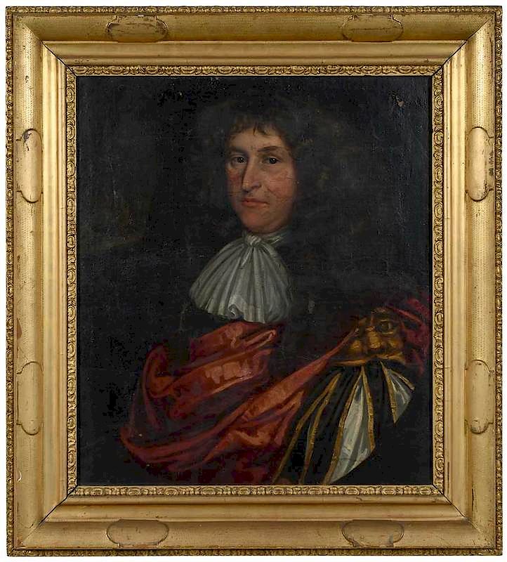 Appraisal: British School late th century An Admiral possibly Sir John