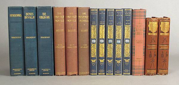 Appraisal: BOOKS Approx books including Thackeray William Makepeace The Biographical Edition