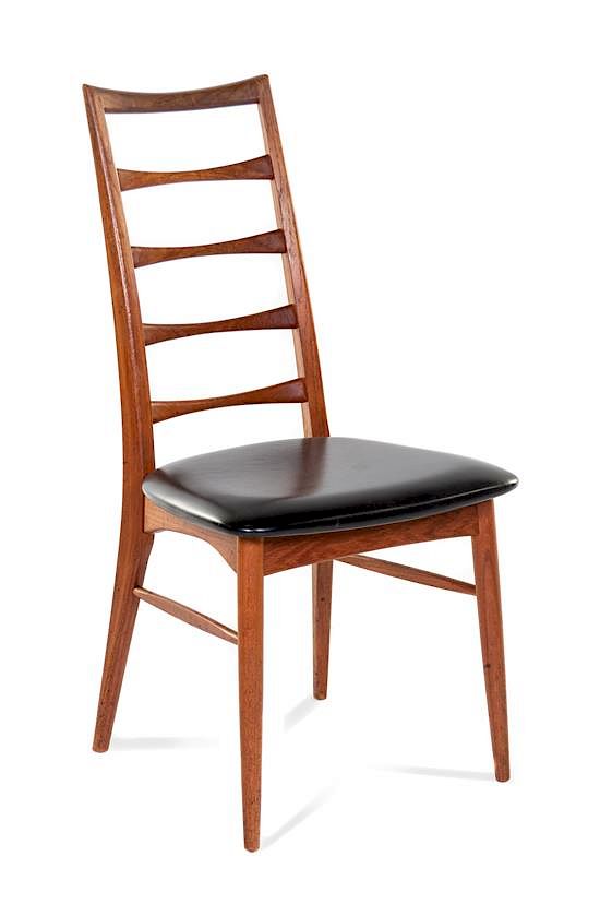 Appraisal: Niels Koefoed Danish th Century Lis Ladderback Chair Koefoed-Hornslet Denmark