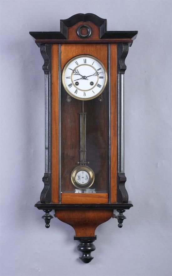 Appraisal: R A VIENNA WALL REGULATOR CLOCK Late th early th