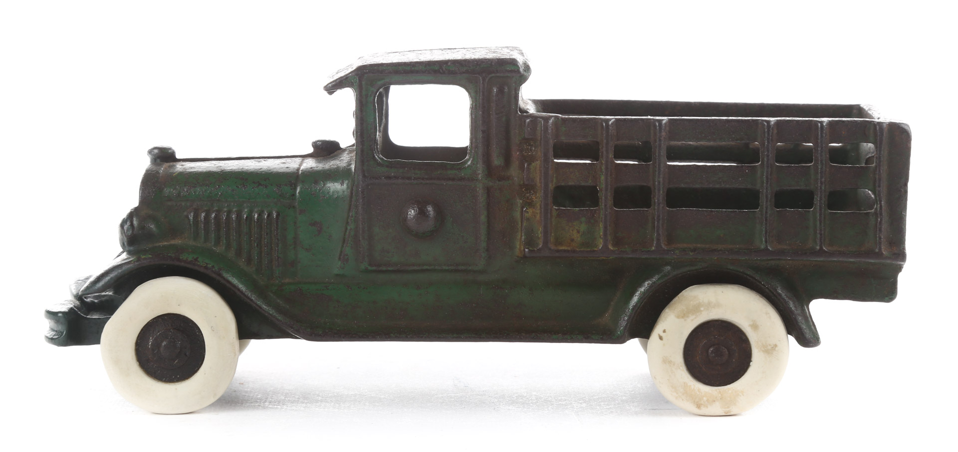 Appraisal: Kenton cast iron stake truck circa in L Condition Replaced