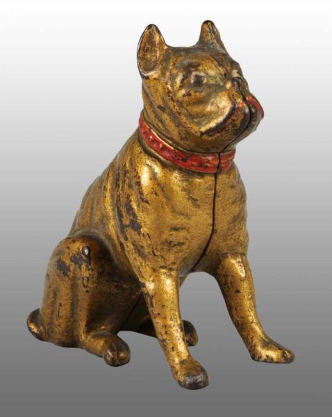 Appraisal: Cast Iron Boxer Still Bank Description Manufactured by A C