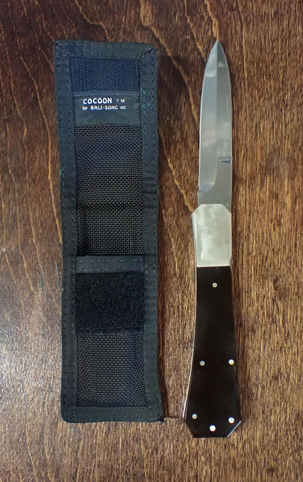 Appraisal: CRAWFORD LOCK BACK FOLDING KNIFE blade tapered on both sides