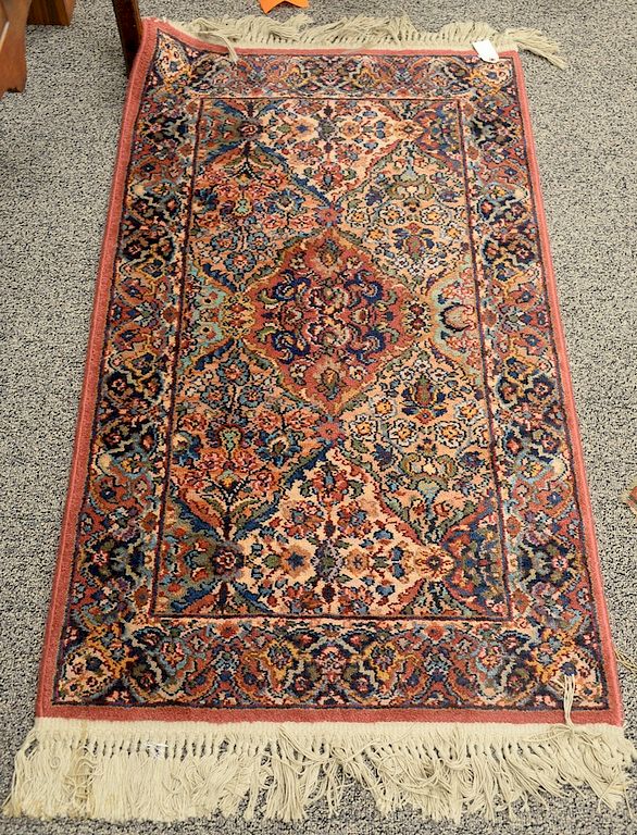 Appraisal: Three throw rugs one is karastan ' x ' '