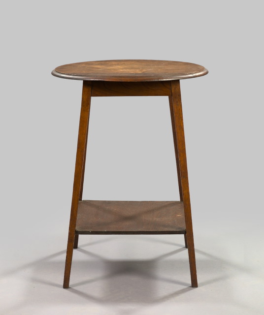 Appraisal: American Oak Tiered Occasional Table in the Arts and Crafts