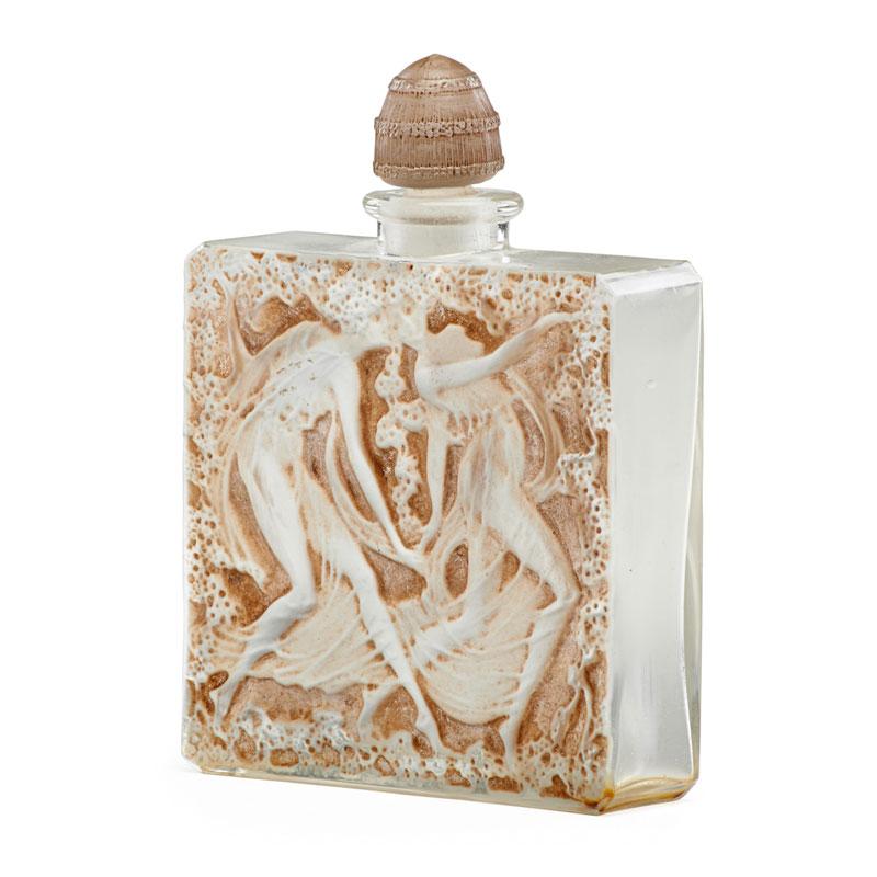 Appraisal: LALIQUE L'Elegance perfume bottle Condition Report Overall excellent condition Flea