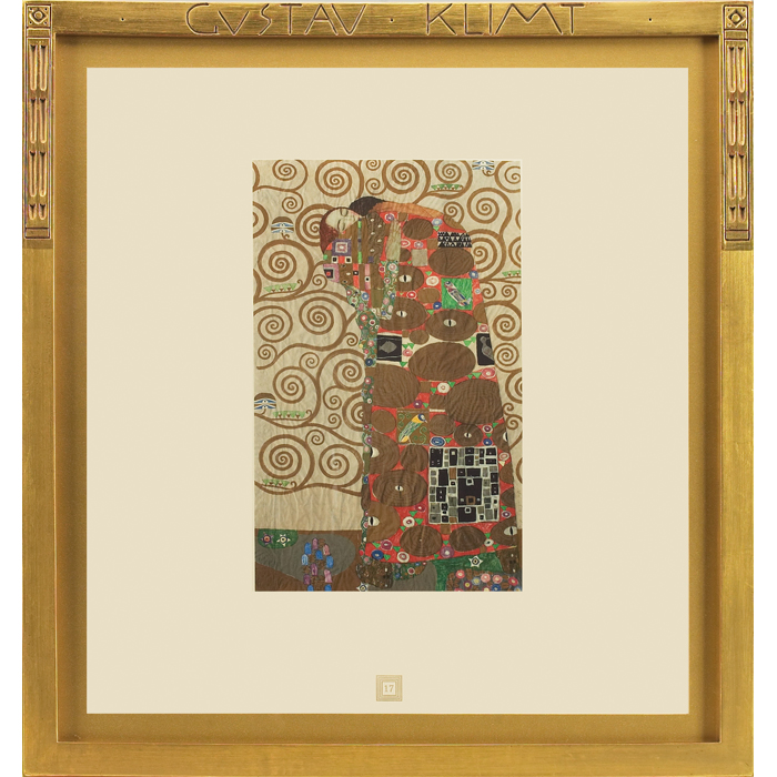 Appraisal: Gustav Klimt Austrian - from the second edition ''Fulfillment Stoclet