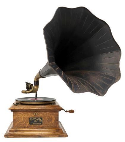 Appraisal: Victor Victrola VIC II Talking Machine Phonograph c - Victor