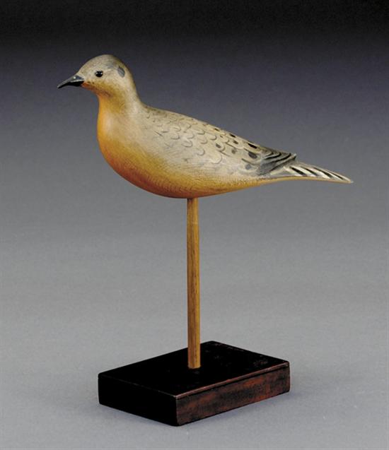 Appraisal: Southern folk art dove decoy by Ken Kirby painted and