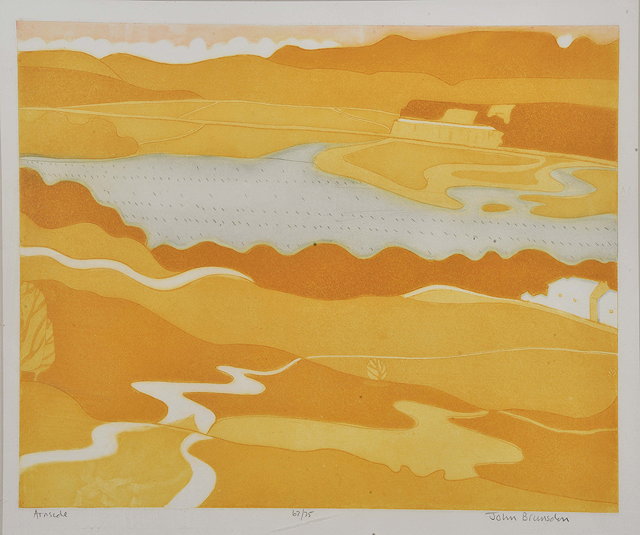 Appraisal: John Brunsdon British b Arnside signed numbered and inscribed in