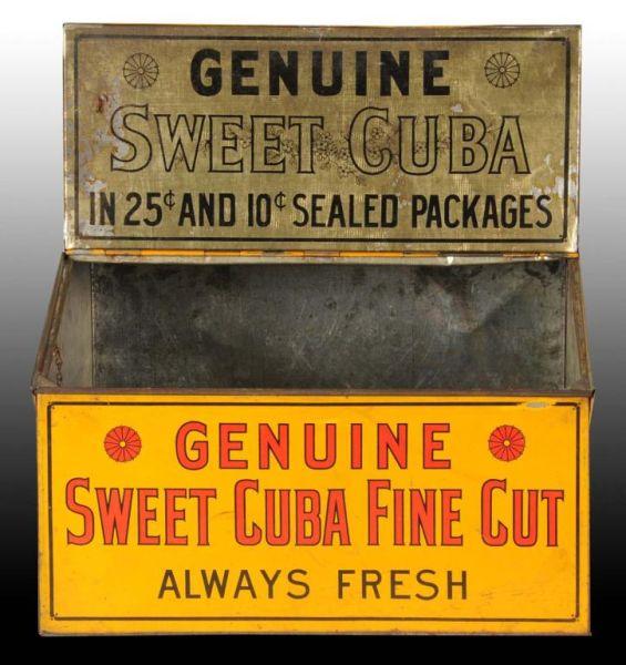 Appraisal: Large Sweet Cuba Store Bin Description A few separations in