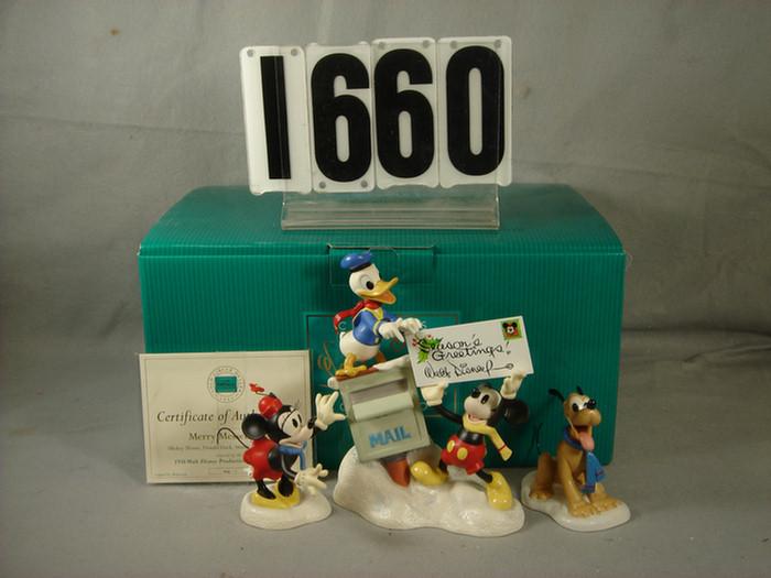 Appraisal: Walt Disney Collection Classics Merry Messengers Mickey Mouse Donald Duck