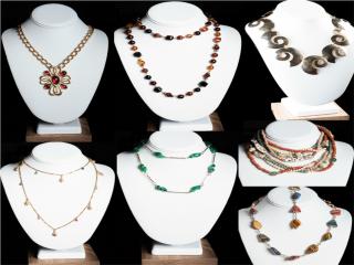 Appraisal: Vintage Costume Necklace Group Incl Napier Great collection to accessorize