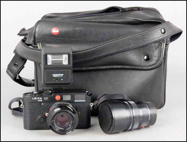 Appraisal: LEICA M CAMERA MBH Together with one lense and a