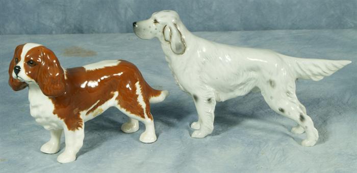 Appraisal: Two Beswick figurines brown spaniel and a retriever on point