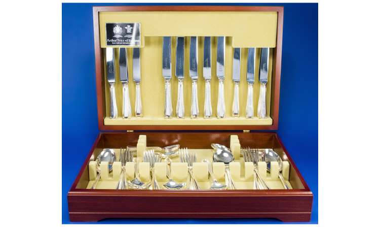 Appraisal: Silver Plated Canteen of Cutlery