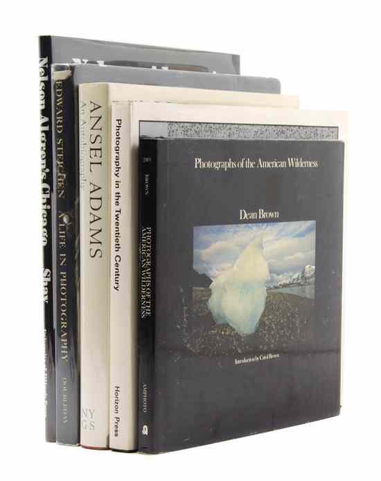 Appraisal: PHOTOGRAPHY A group of books pertaining to photography and photographers