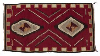 Appraisal: A Navajo Southwest Regional pictorial rug Second quarter th century