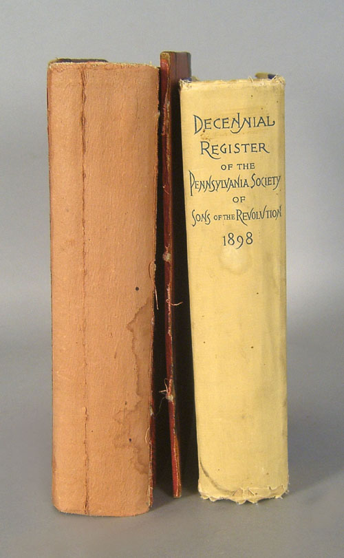 Appraisal: Group of Pennsylvania reference books and pamphlets